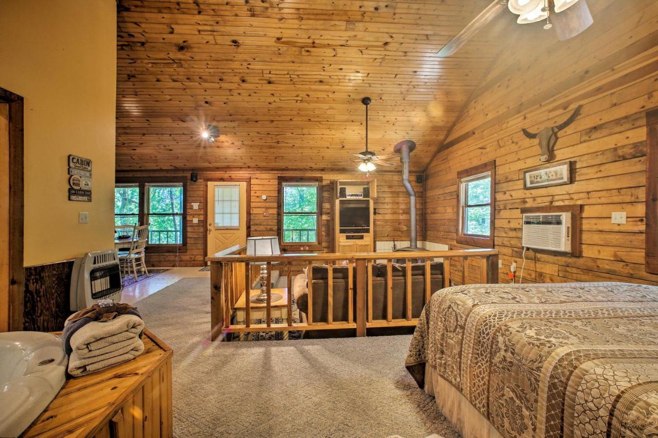 Secluded Studio 1 Mi To Thorncrown Chapel Eureka Springs Esterno foto