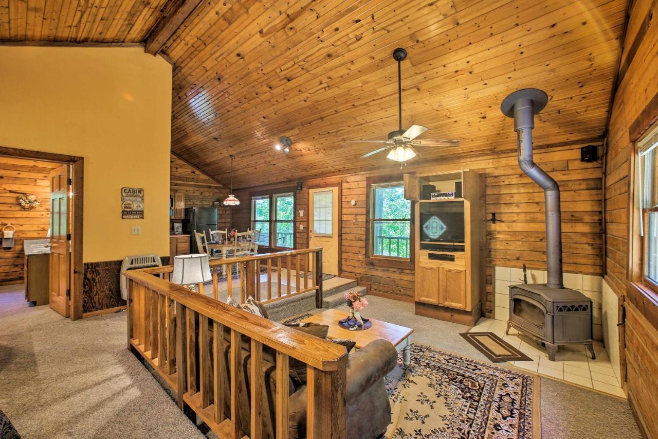 Secluded Studio 1 Mi To Thorncrown Chapel Eureka Springs Esterno foto